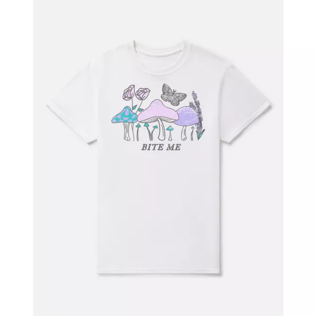 Bite Me Mushroom T Shirt at Spencer's