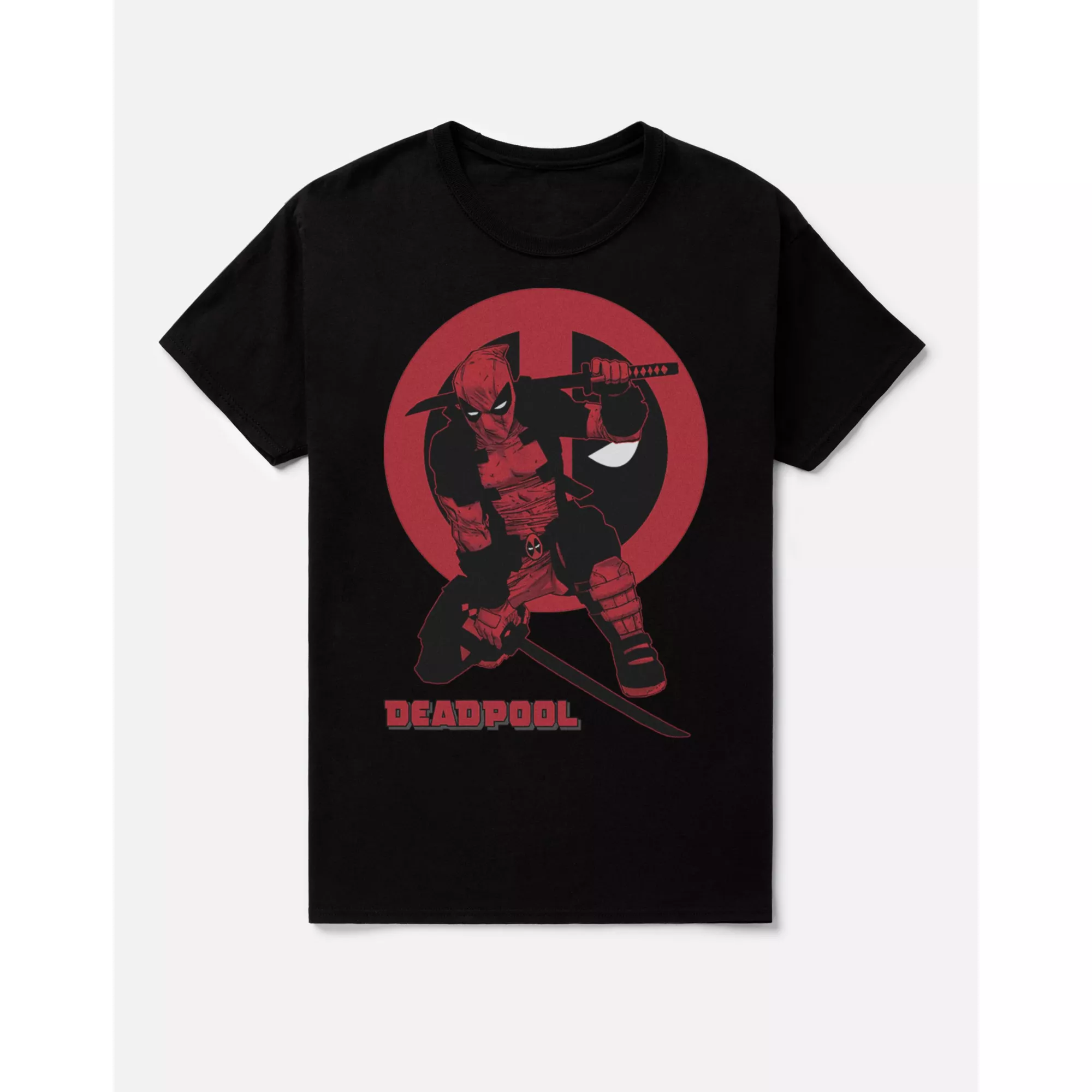 Deadpool Battle Stance T Shirt - Marvel at Spencer's