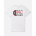 Aim for the Middle T Shirt - Deadpool & Wolverine at Spencer's
