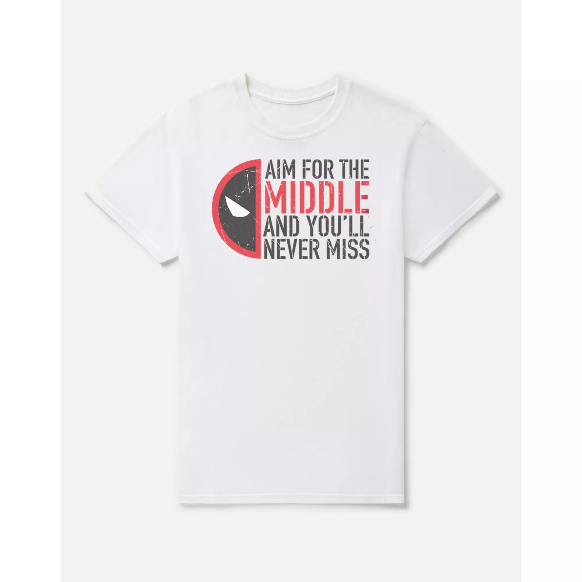 Aim for the Middle T Shirt - Deadpool & Wolverine at Spencer's