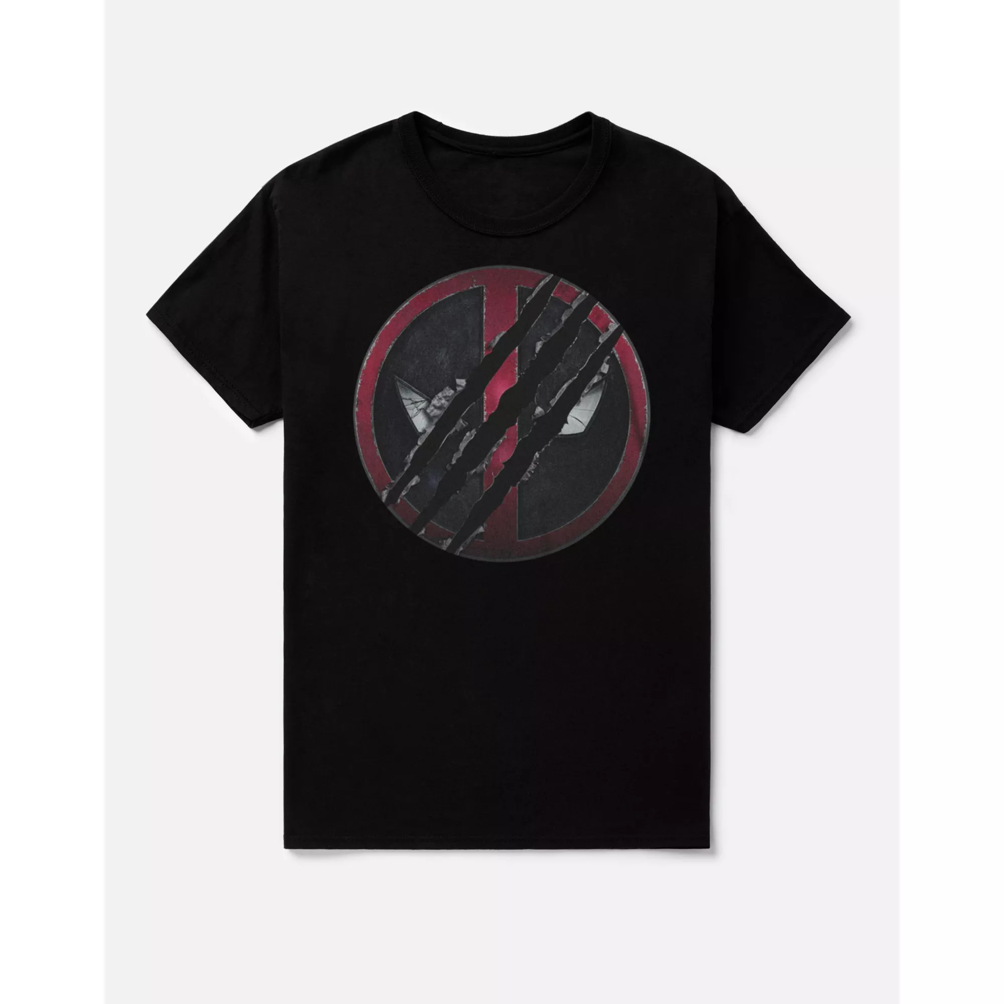 Clawed Deadpool Symbol T Shirt - Deadpool & Wolverine at Spencer's