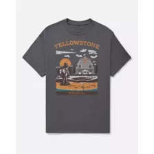 Gray Yellowstone T Shirt at Spencer's