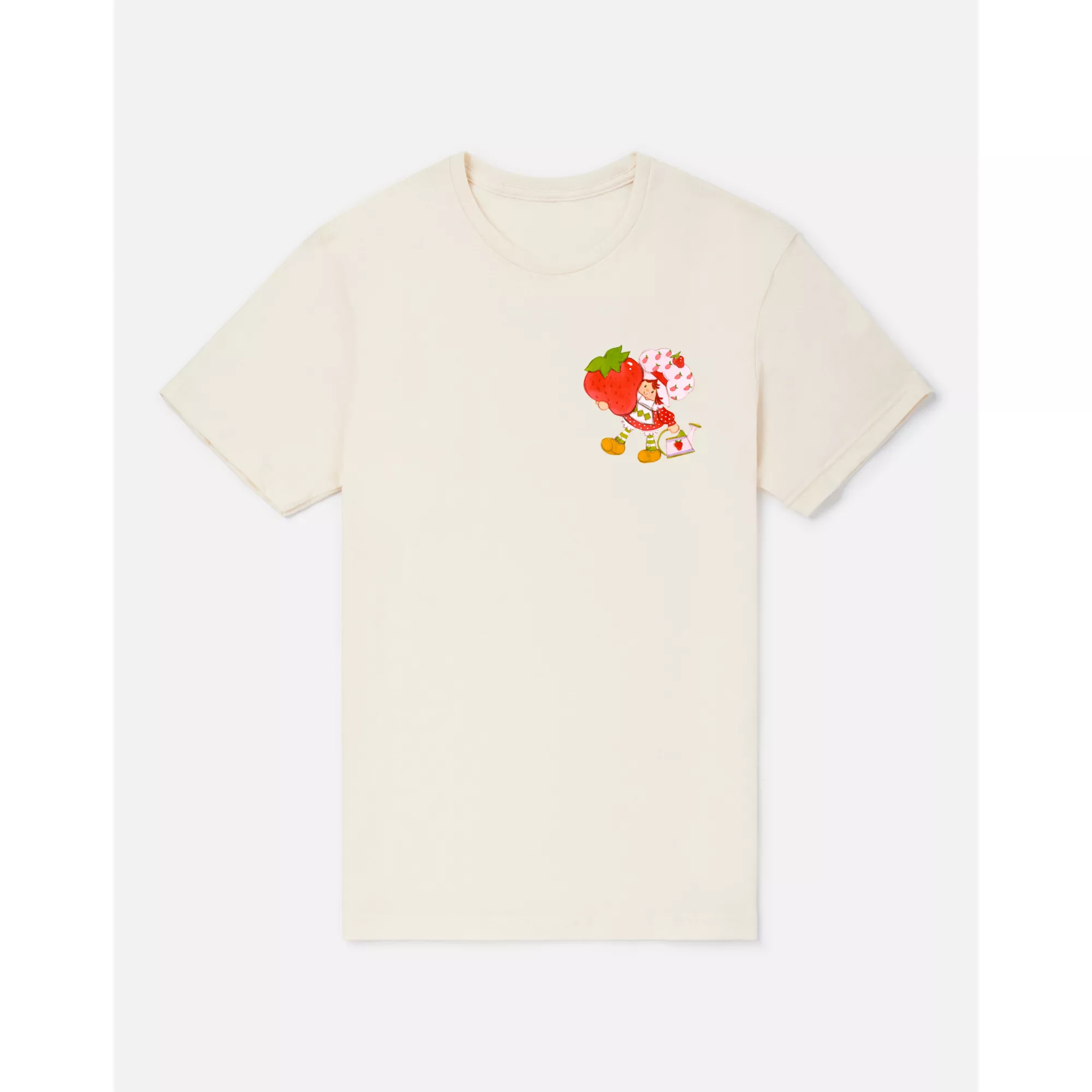 Beige Strawberry Shortcake T Shirt at Spencer's
