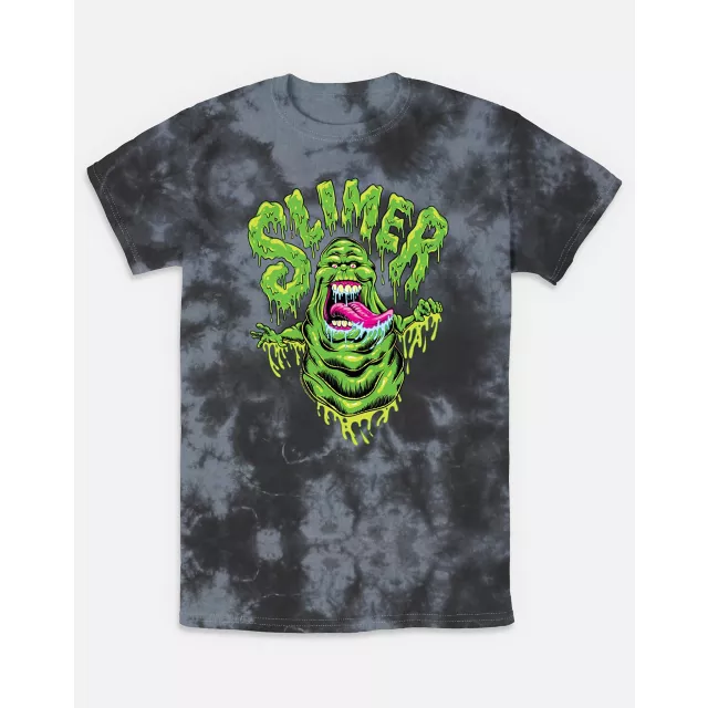 Slimer Tie Dye T Shirt - Ghostbusters at Spencer's