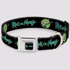 Buckle-Down Rick and Morty Logo Dog Collar at Spencer's
