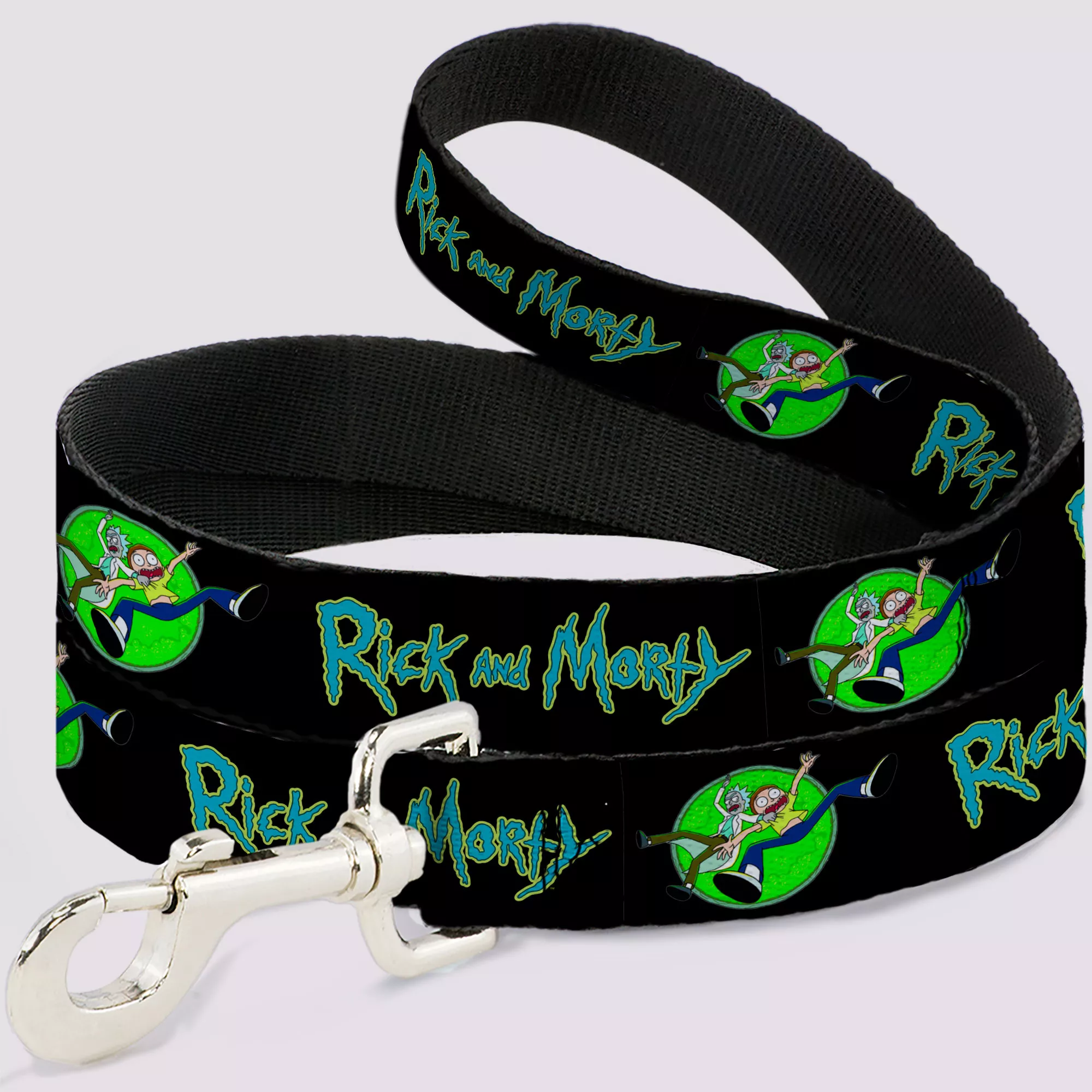 Buckle-Down Rick and Morty Portal Dog Leash at Spencer's