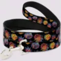 Buckle-Down Multi-Color Rick and Morty Faces Dog Leash at Spencer's