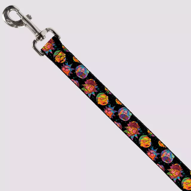Buckle-Down Multi-Color Rick and Morty Faces Dog Leash at Spencer's
