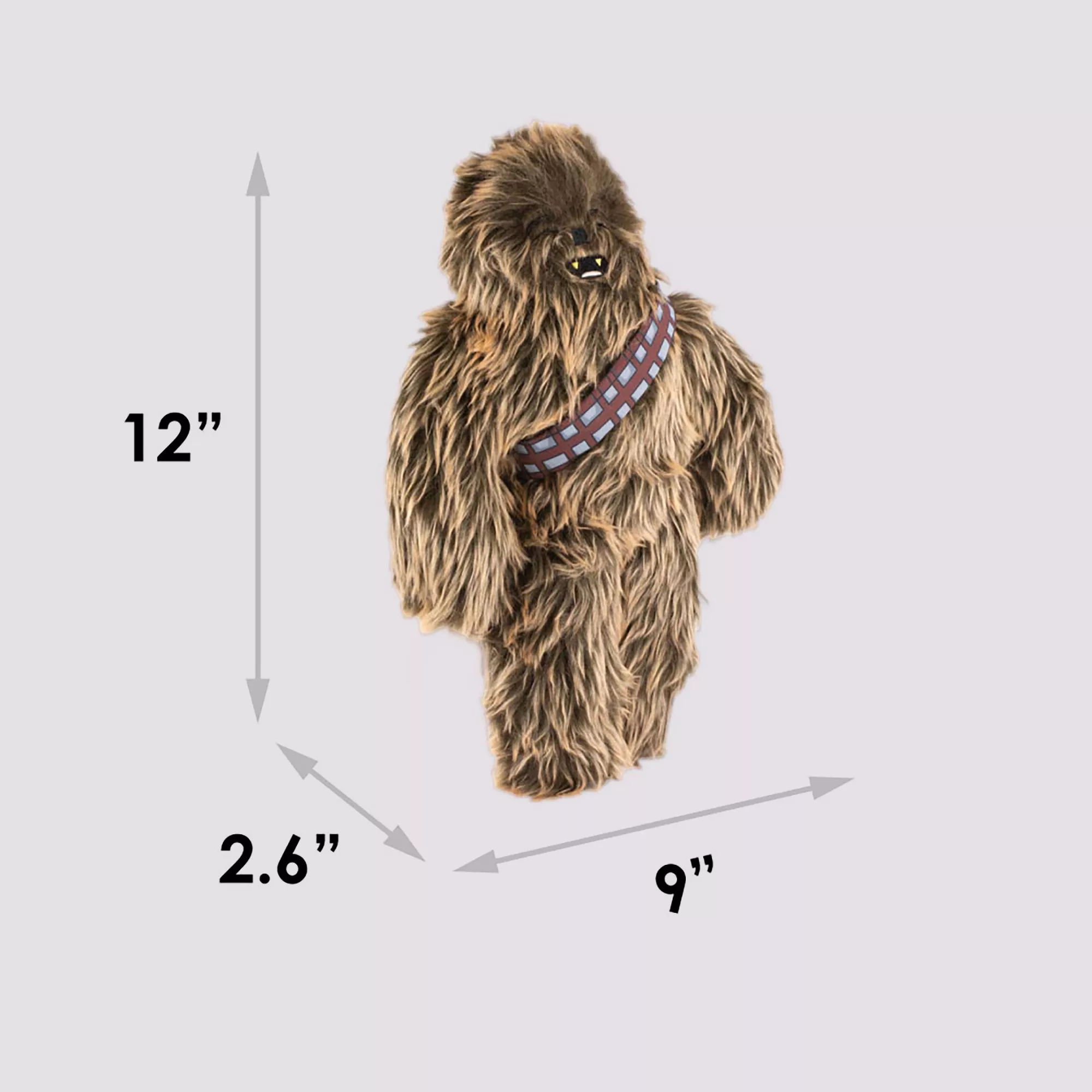 Buckle-Down Chewbacca Dog Toy - Star Wars