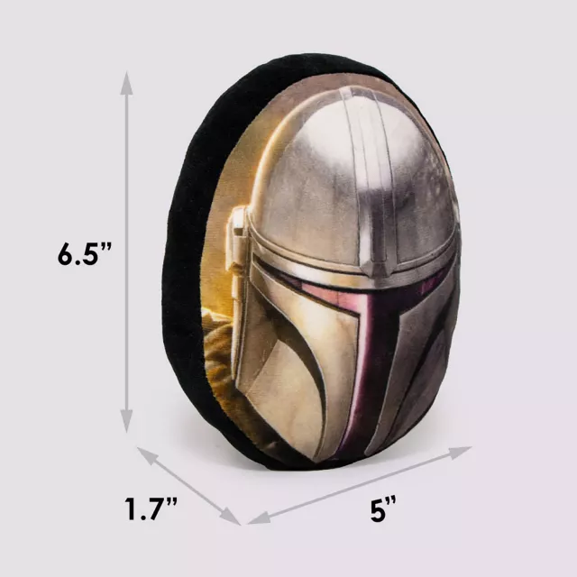 Buckle-Down Mandalorian Helmet Dog Toy - Mandalorian at Spencer's