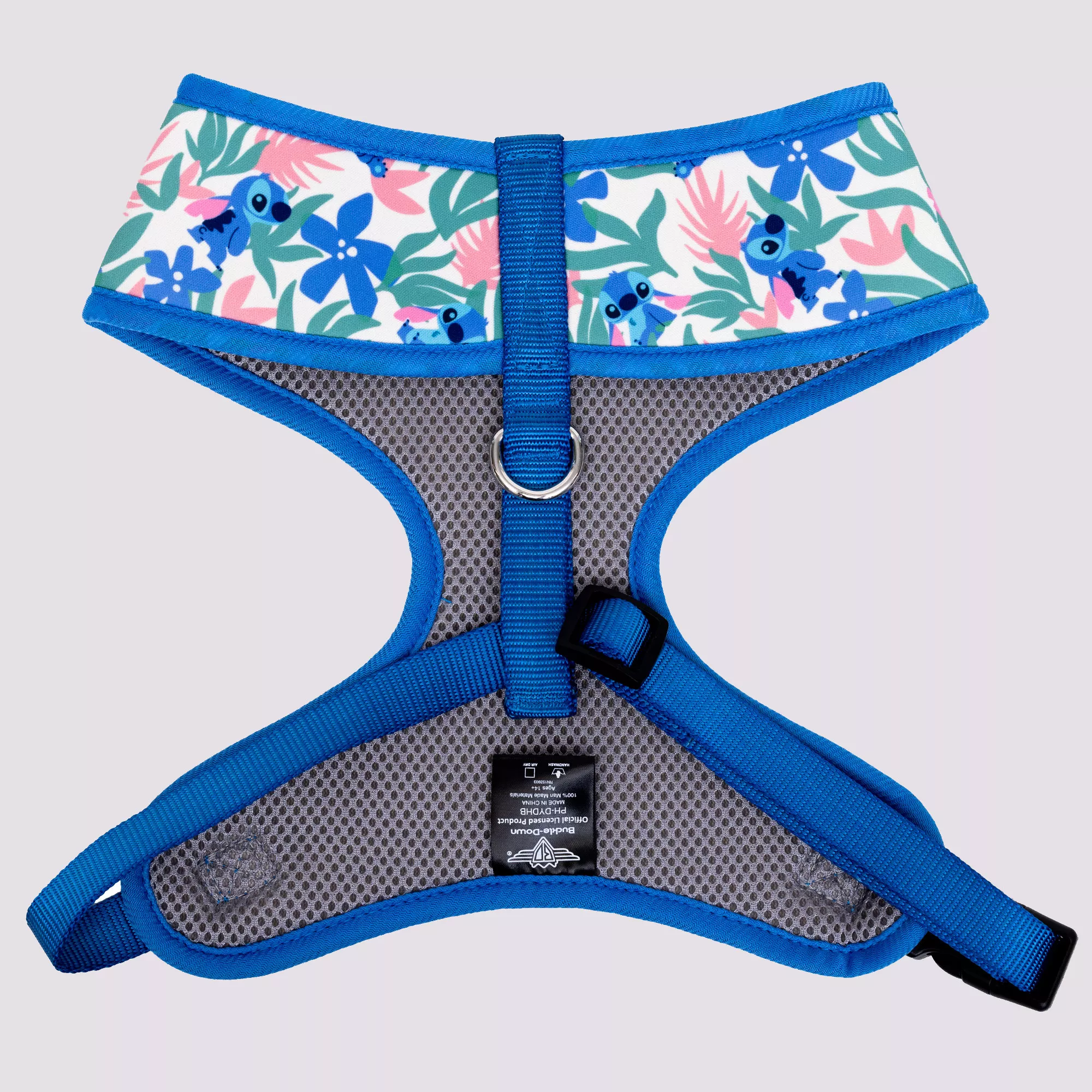 Buckle-Down Stitch Floral Print Dog Harness - Lilo & Stitch at Spencer's
