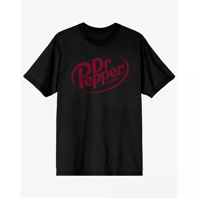 Black Dr. Pepper Logo T Shirt at Spencer's