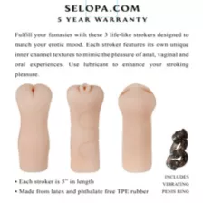 Selopa Stroker Party Pack Light at Spencer's