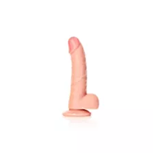 RealRock Realistic Dildo with Balls at Spencer's