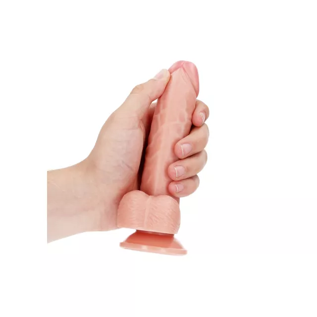 RealRock Realistic Dildo with Balls at Spencer's