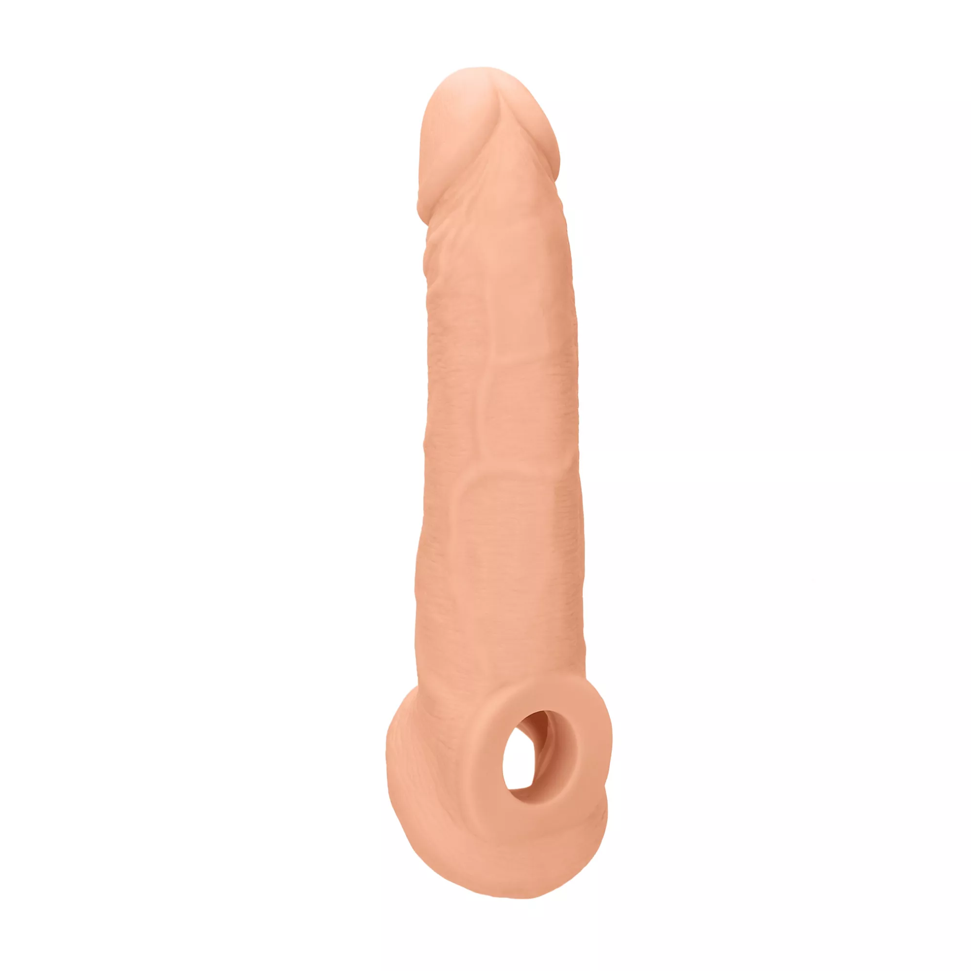 RealRock Penis Extender with Testicle Ring at Spencer's