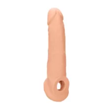 RealRock Penis Extender with Testicle Ring at Spencer's