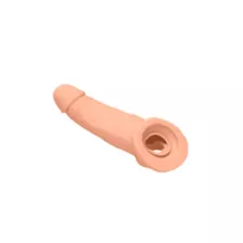 RealRock Penis Extender with Testicle Ring at Spencer's