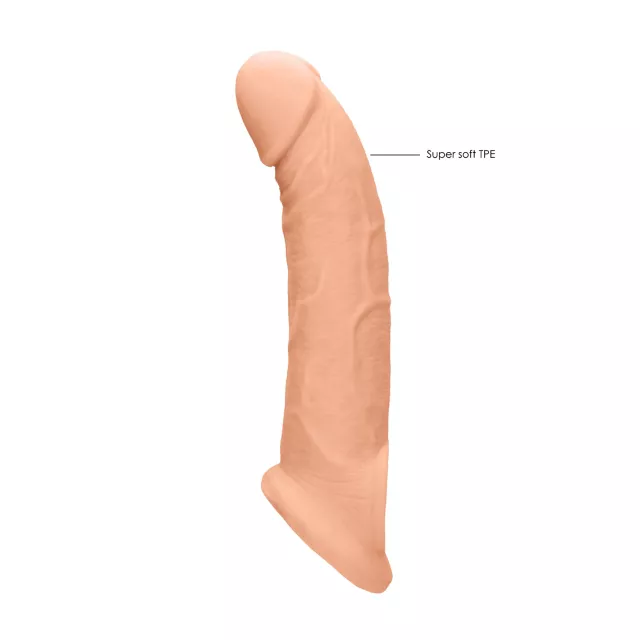 RealRock Penis Extender with Testicle Ring at Spencer's