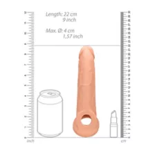 RealRock Penis Extender with Testicle Ring at Spencer's