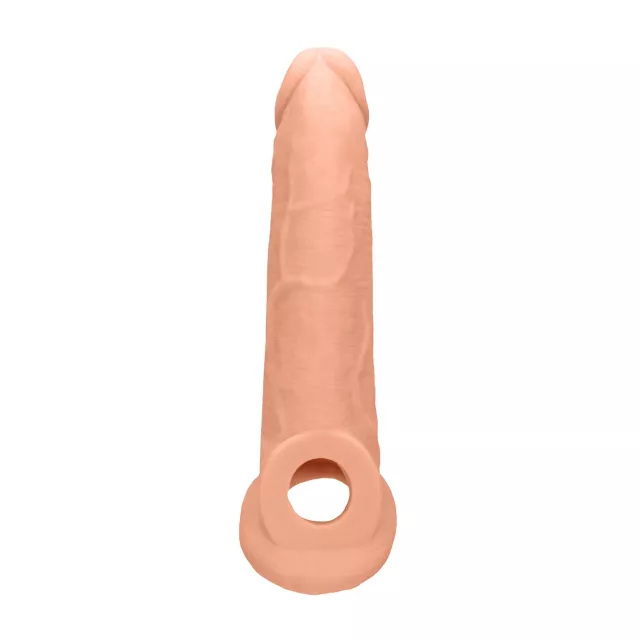 RealRock Penis Extender with Testicle Ring at Spencer's