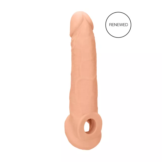 RealRock Penis Extender with Testicle Ring at Spencer's