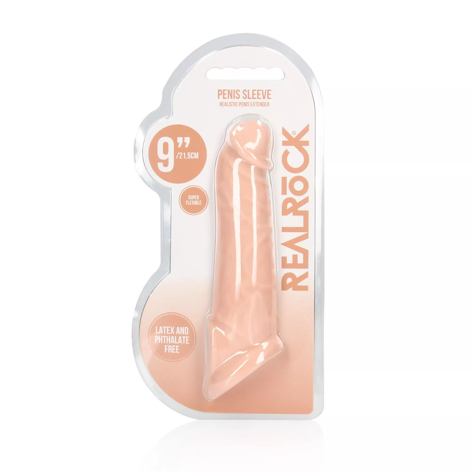 RealRock Penis Extender with Testicle Ring at Spencer's