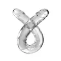 King Cock Clear Double Dildo at Spencer's
