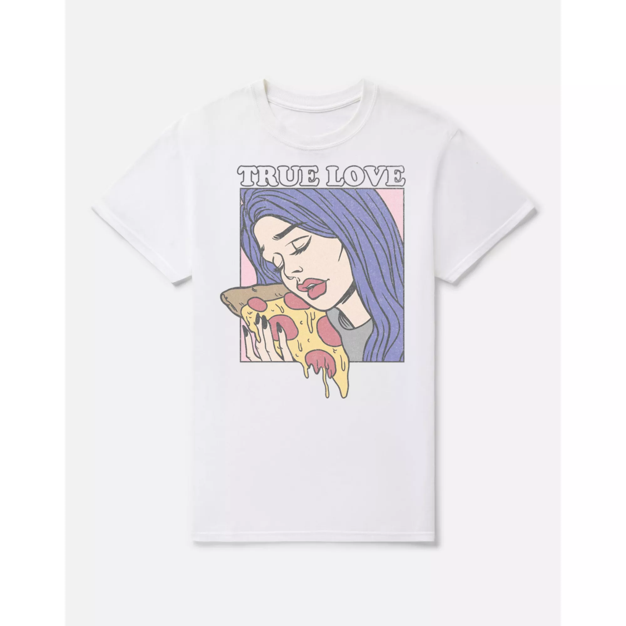 Pizza Love Comic T Shirt at Spencer's