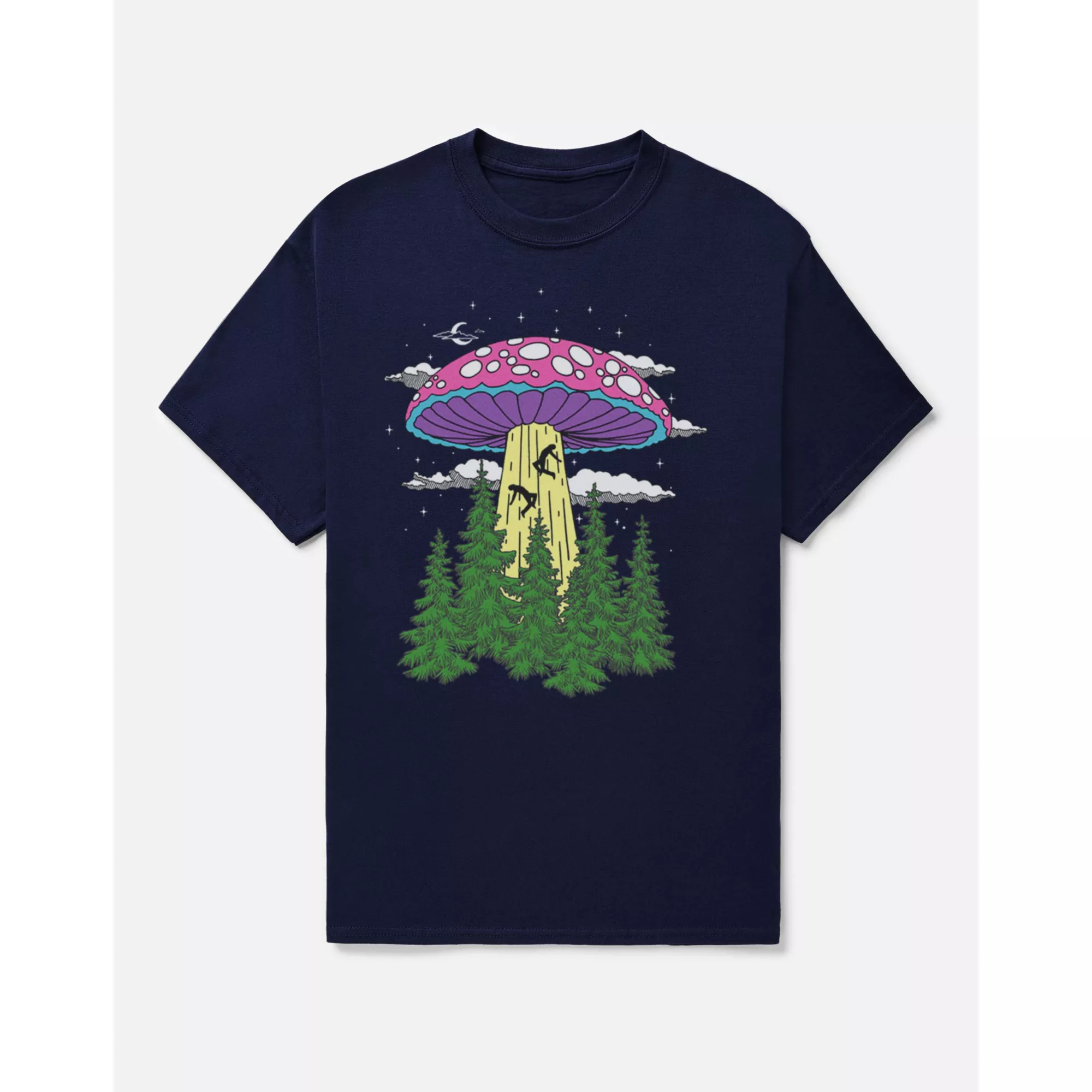 Mushroom Spaceship T Shirt at Spencer's