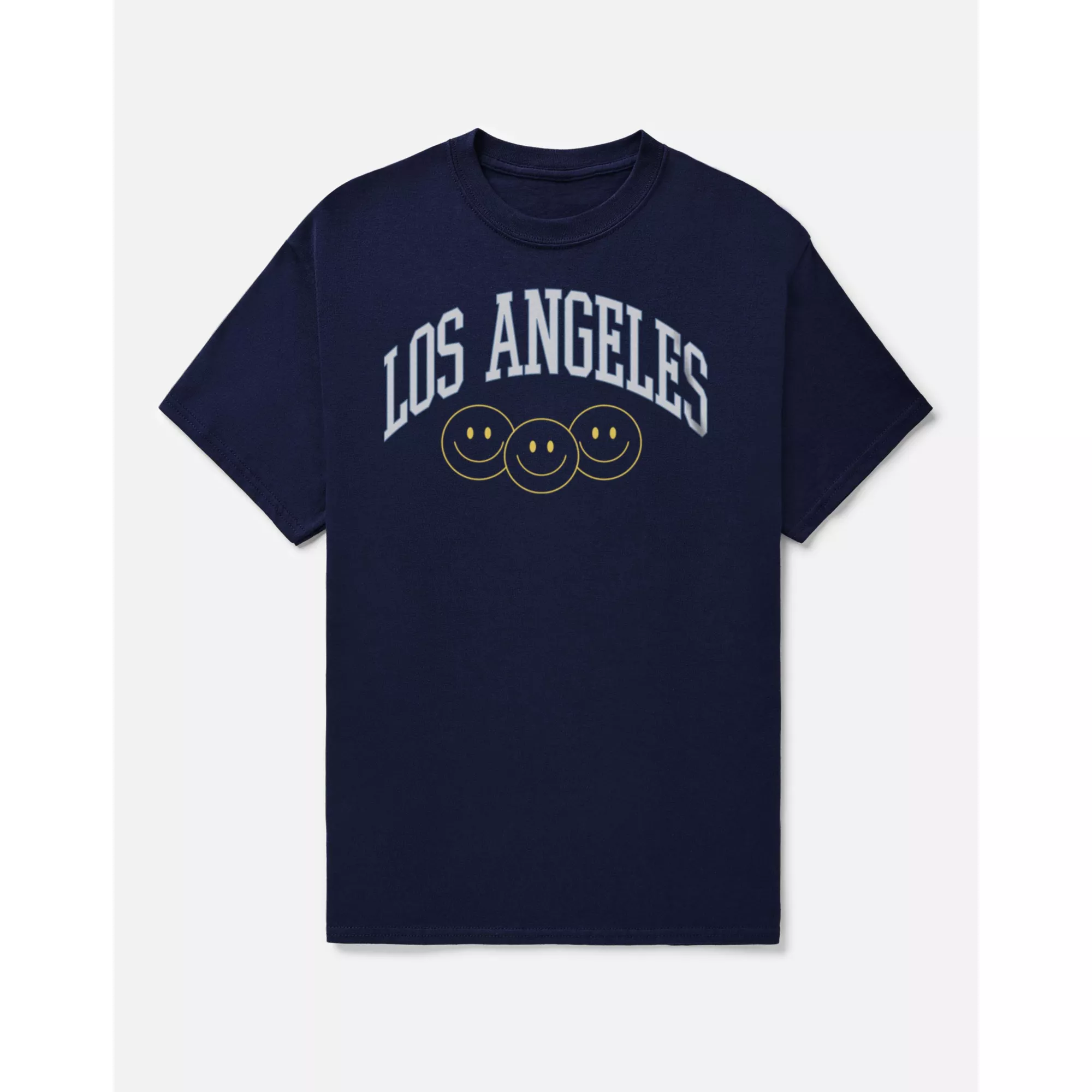 Los Angeles Smiley Faces T Shirt at Spencer's