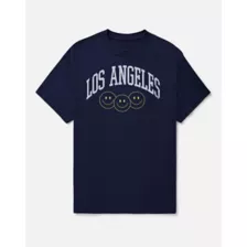 Los Angeles Smiley Faces T Shirt at Spencer's