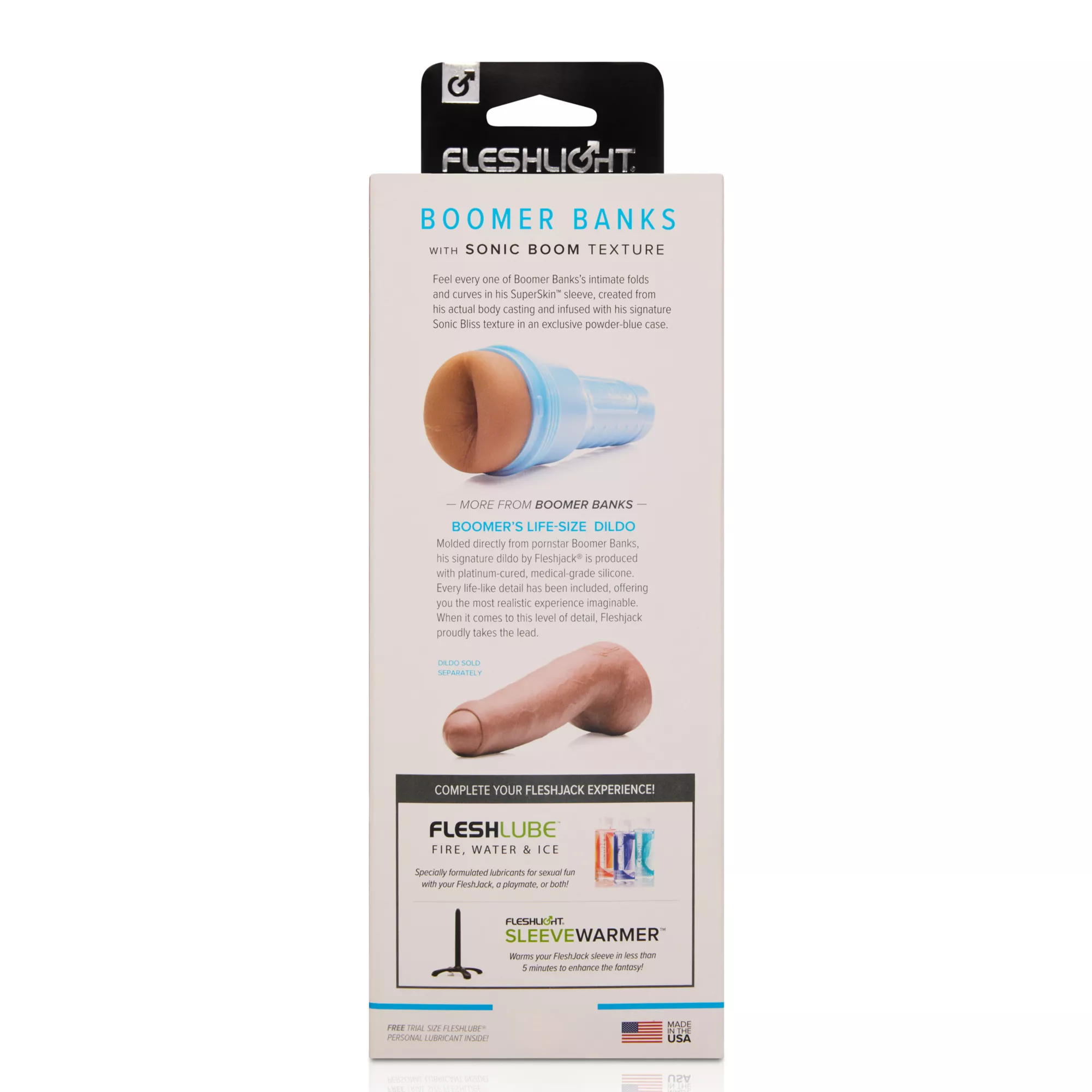 Fleshlight Boomer Banks Fleshjack at Spencer's