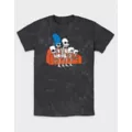 Skeleton Simpsons Washed T Shirt! at Spencer's