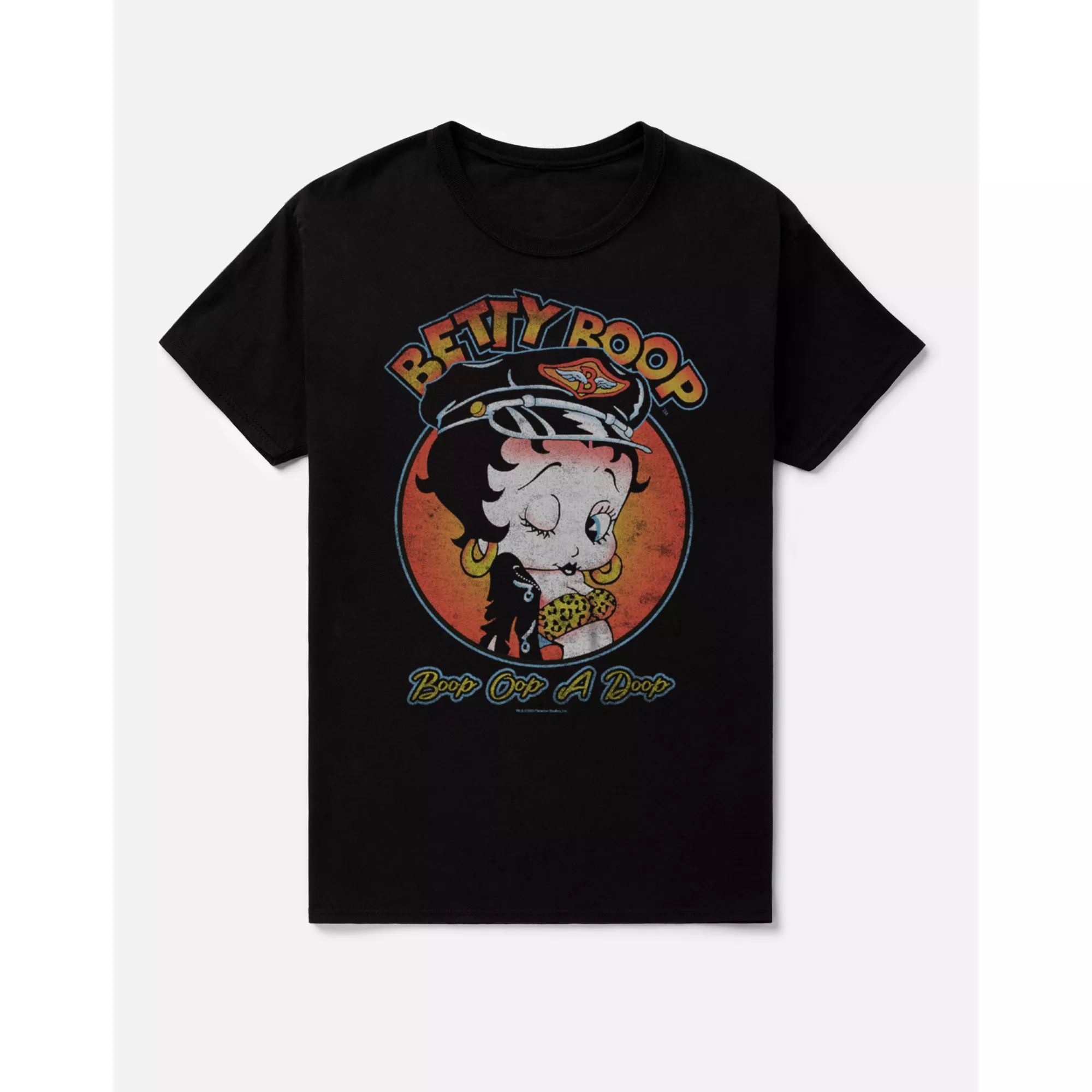 Betty Boop Rocker Cap T Shirt at Spencer's