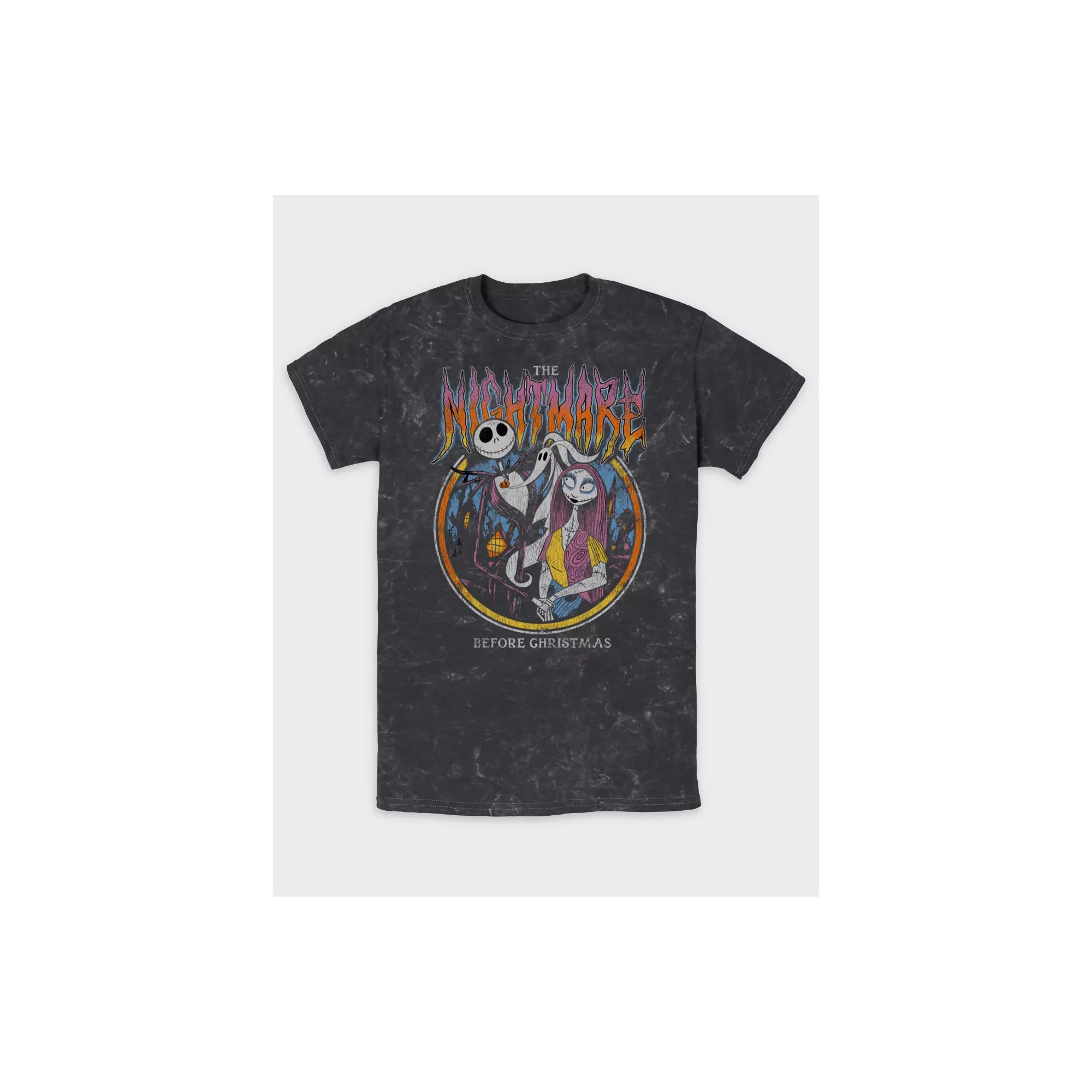 The Nightmare Before Christmas Washed T Shirt at Spencer's