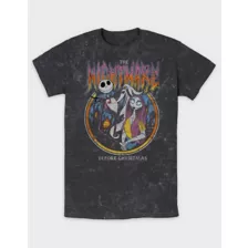 The Nightmare Before Christmas Washed T Shirt at Spencer's