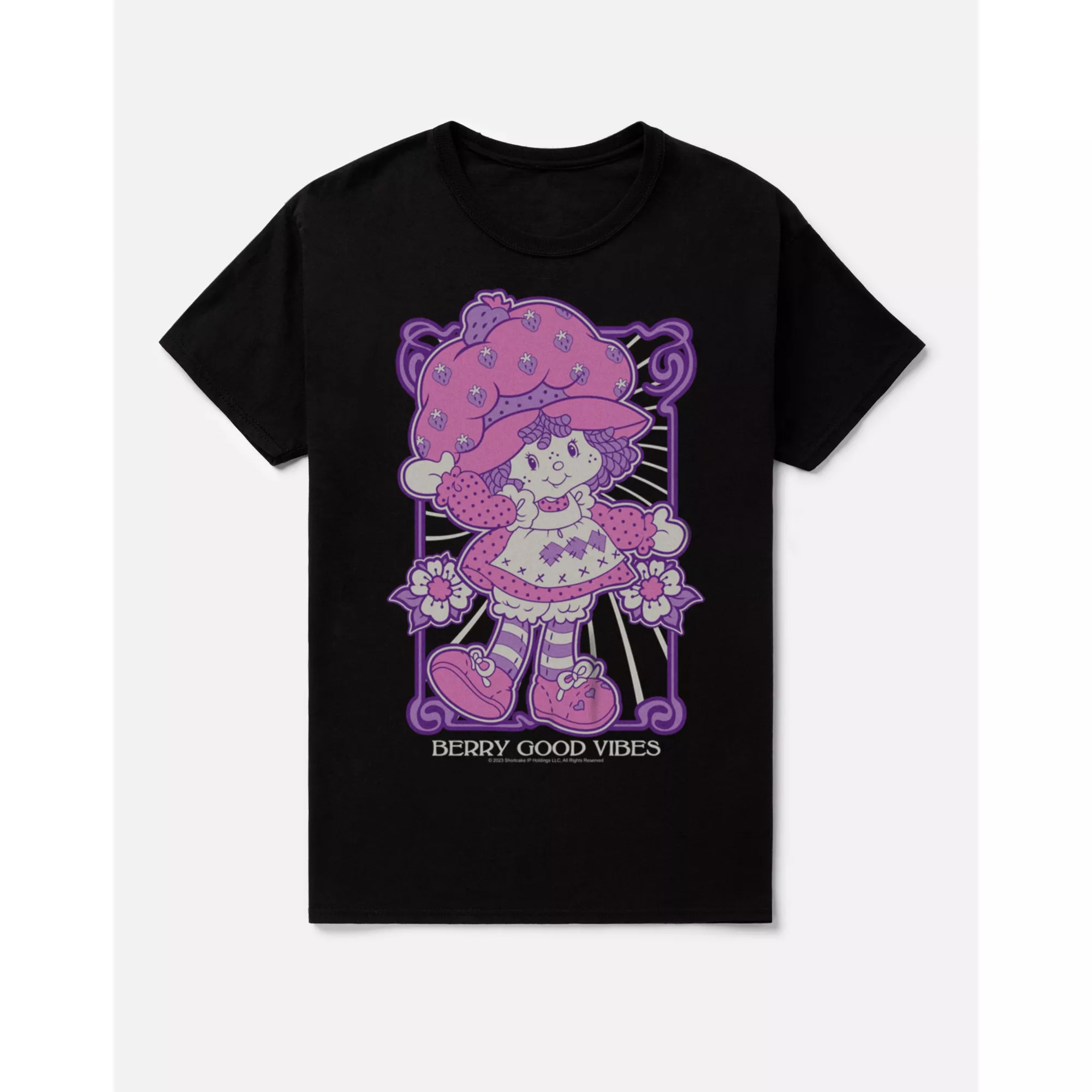 Berry Good Vibes T Shirt - Strawberry Shortcake at Spencer's
