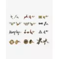 Multi-Pack Hogwarts Fashion Earrings 12 Pair - Harry Potter at Spencer's