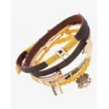 Multi-Pack Harry Potter Hufflepuff Bracelet Set - 4 Pack at Spencer's