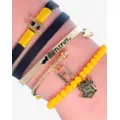 Multi-Pack Harry Potter Hufflepuff Bracelet Set - 4 Pack at Spencer's