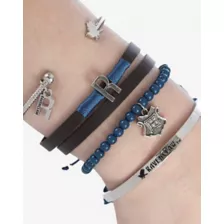 Multi-Pack Harry Potter Ravenclaw Bracelet Set - 4 Pack at Spencer's