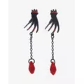 Multi-Pack 13 Days of Classic Horror Charm Bracelet and Earrings 6 Pack - Warner Bros. Horror at Spencer's