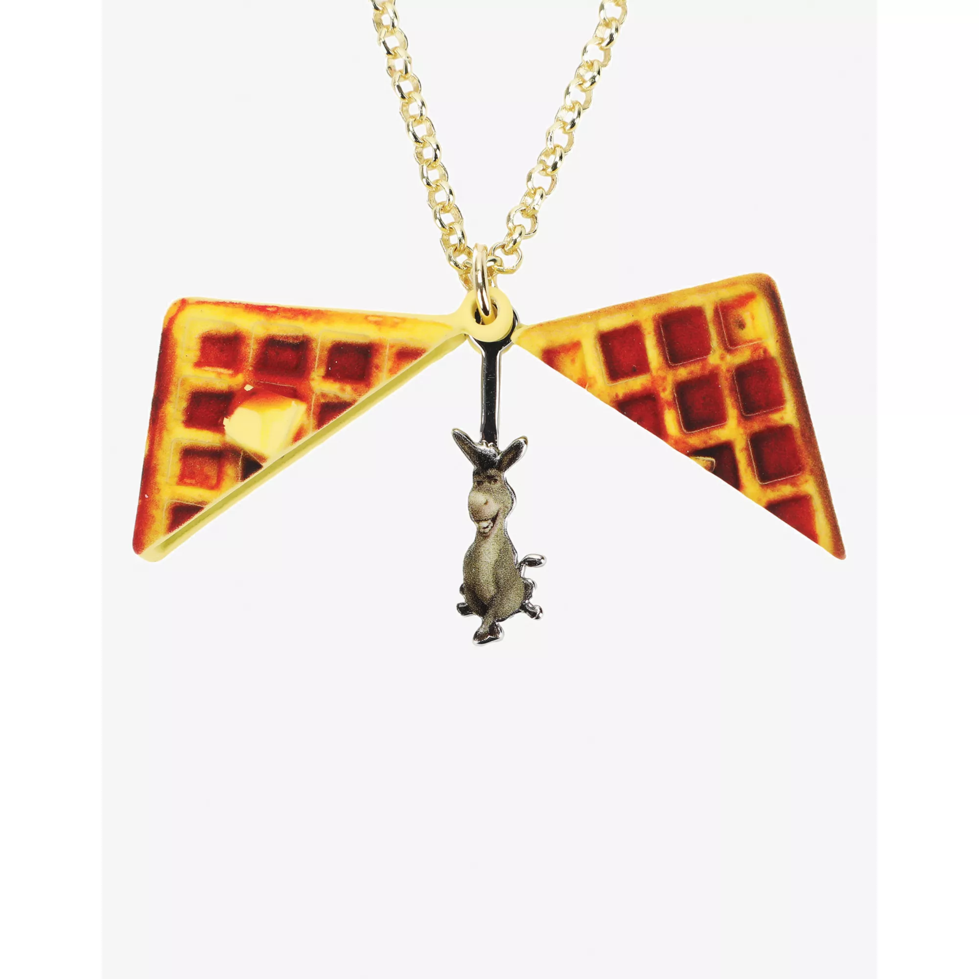 Donkey Waffle Locket Necklace - Shrek at Spencer's
