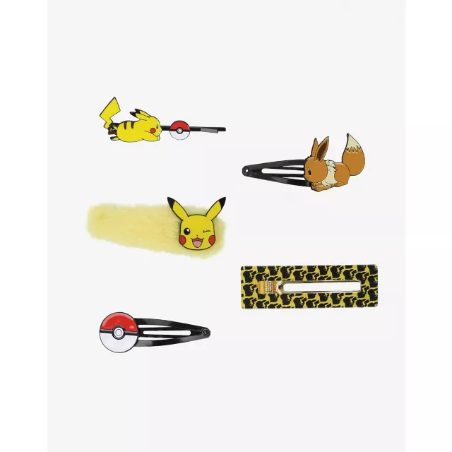 Multi-Pack Pokémon Hair Clips - 5 Pack at Spencer's