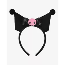 Kuromi Plush Fabric Cosplay Headband at Spencer's