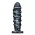 Annihilator Butt Plug 11 Inch - Jet at Spencer's