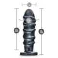Annihilator Butt Plug 11 Inch - Jet at Spencer's