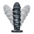 Annihilator Butt Plug 11 Inch - Jet at Spencer's