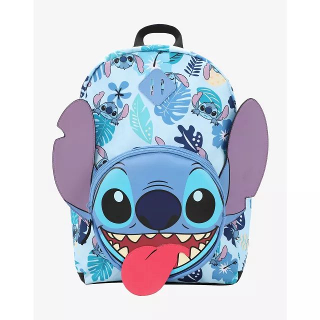 Stitch 3D Face Backpack - Lilo & Stitch at Spencer's